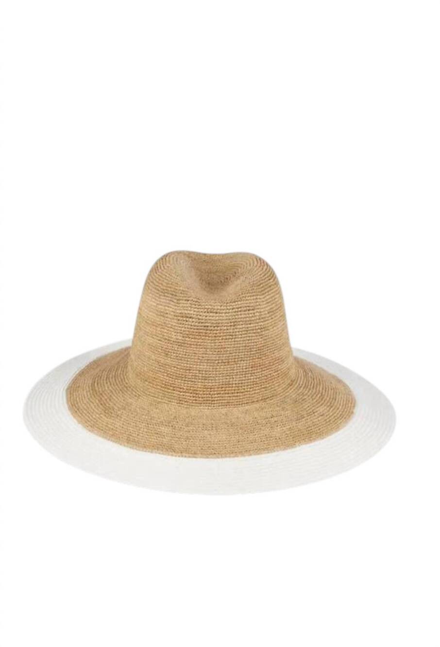 NEW FLORABELLA women's allison hat in natural/white